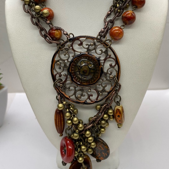 TRESKA BOHEMIAN NECKLACE - Picture 1 of 3